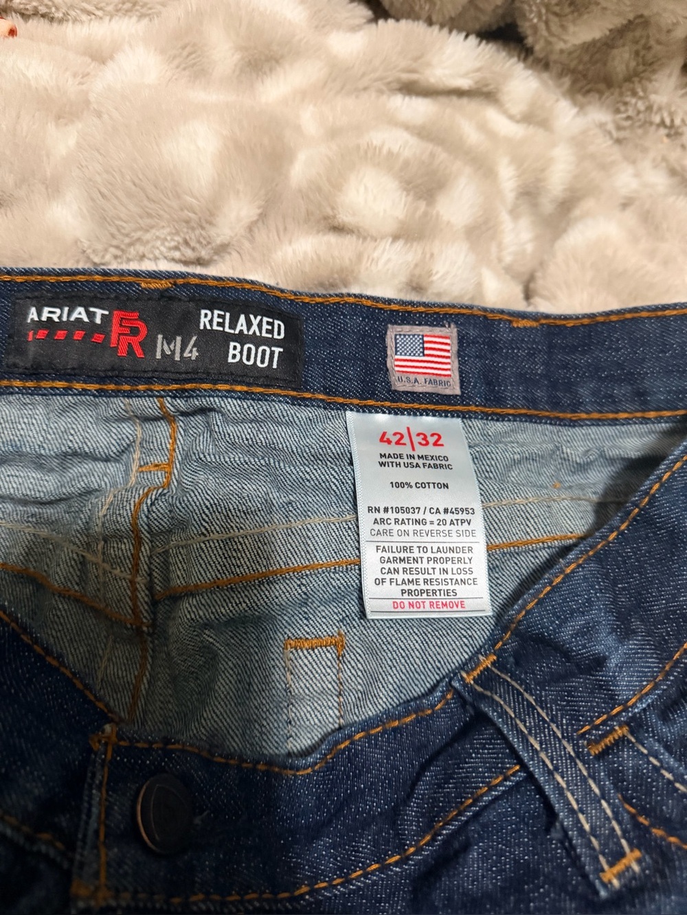 Ariat Men's Relaxed Boot Cut Cat2 FR Jeans
